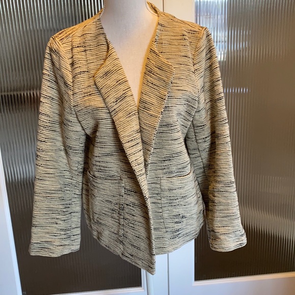 EILEEN FISHER Woven Kimono style jacket - Picture 2 of 9